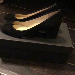 Suede Ballet Pump